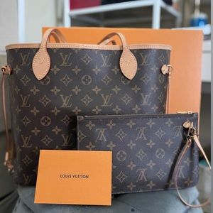 Louis Vuitton never full mm bag